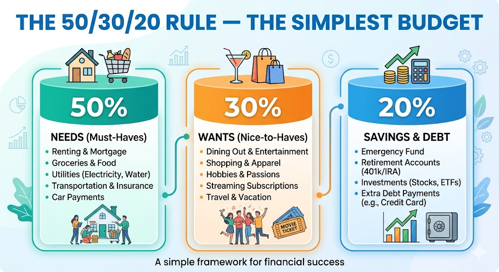 : The 50/30/20 Budget Rule